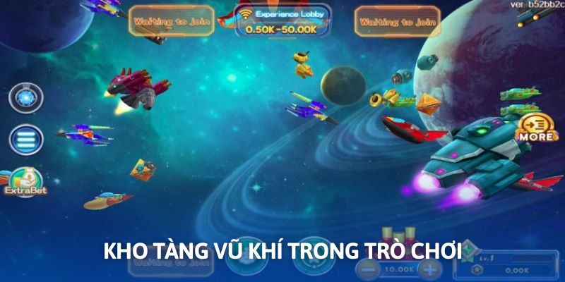 Từng loài vũ khí có sức sát thương và phù hợp với mỗi loài sinh vật